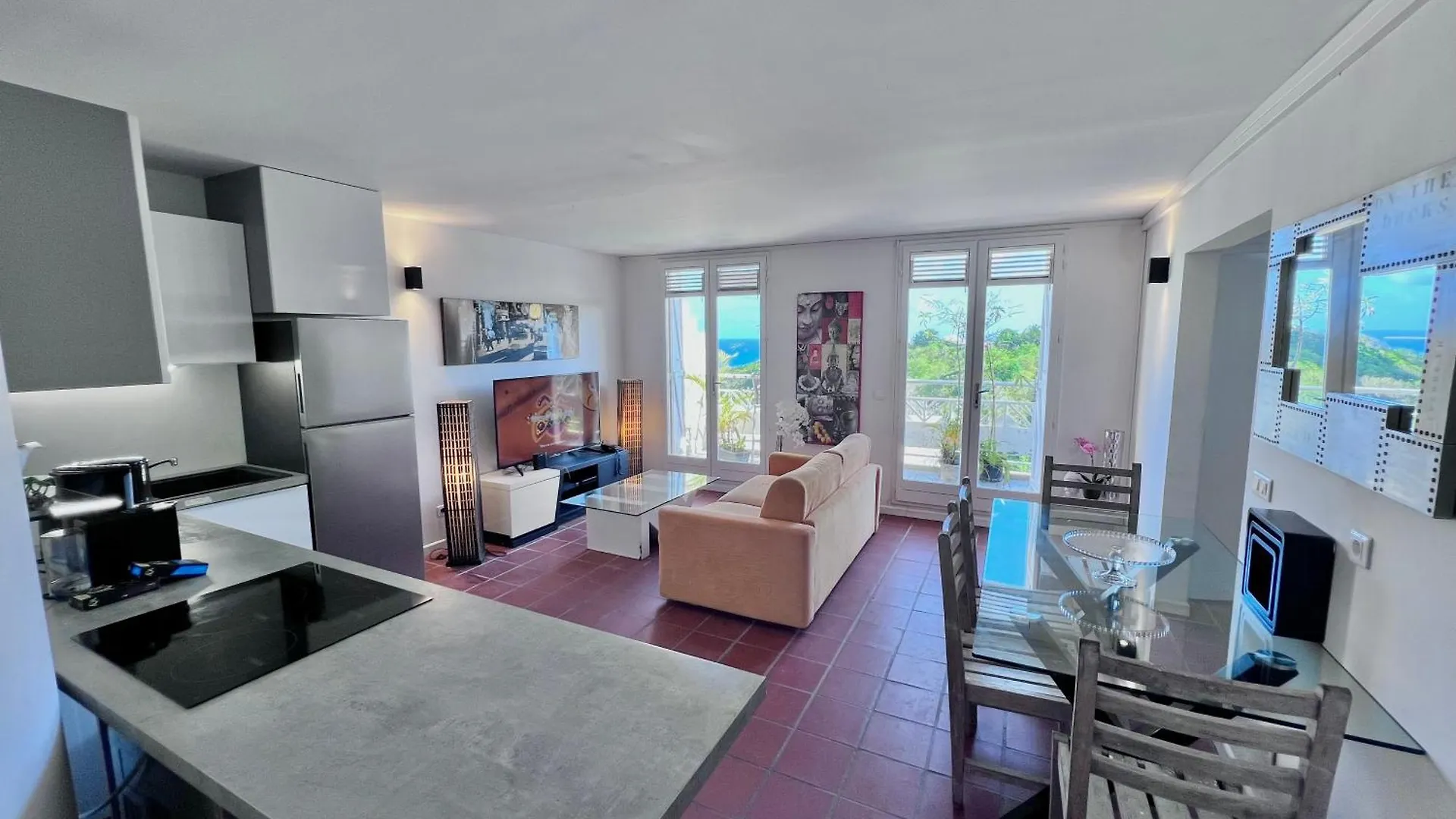 Lounge Relax 2 Bedroom Sea View Appart Ле-Гозье 0*,