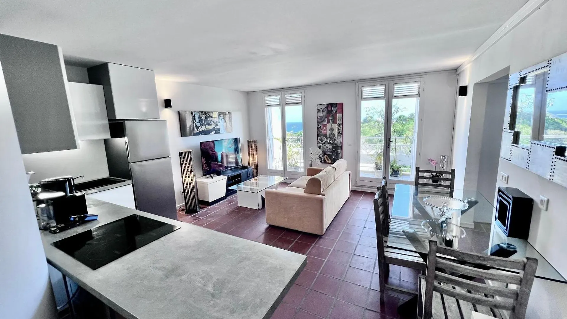Lounge Relax 2 Bedroom Sea View Appart Le Gosier  Διαμέρισμα